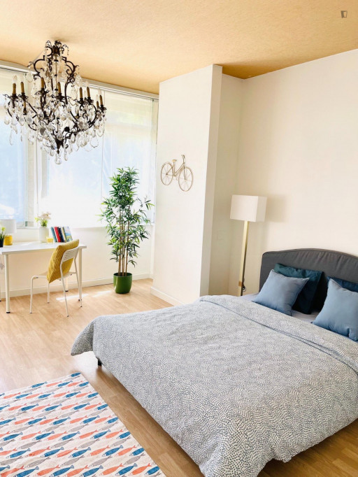 Large Appealing single bedroom in a property with balcony - Milan - chambre - ImmoJeune