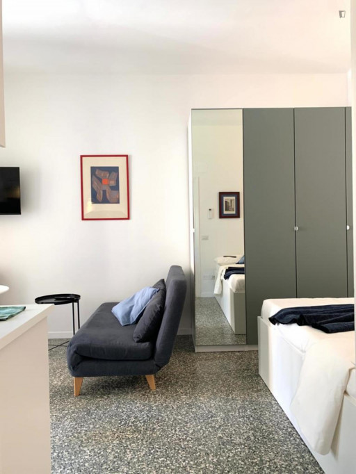 Beautiful studio in Giambellino-Lorenteggio - Milan - chambre - ImmoJeune
