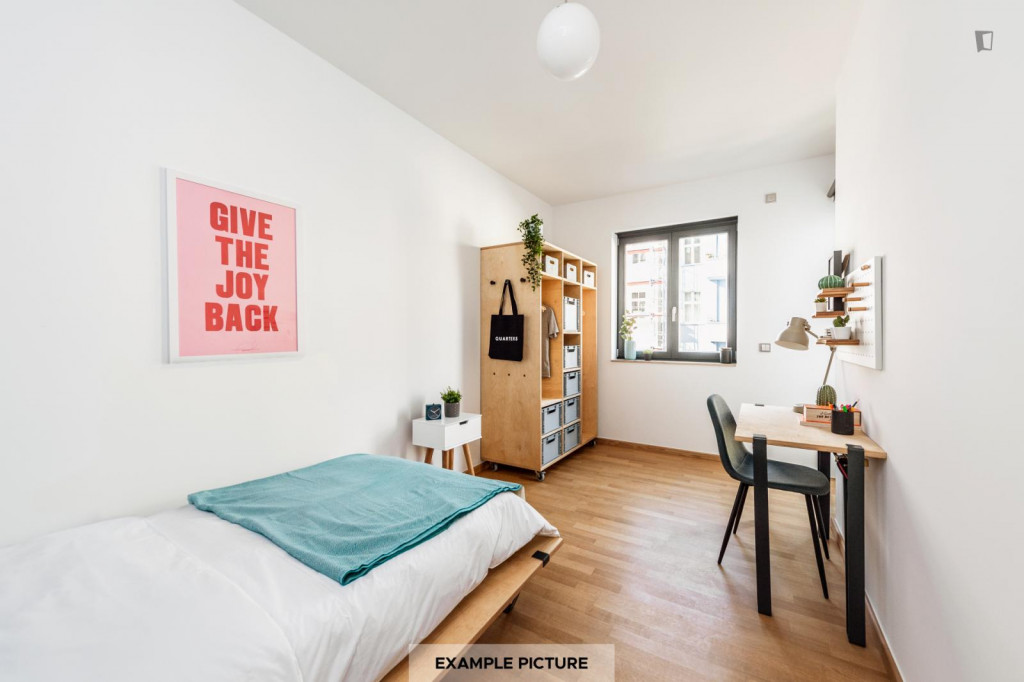 Single bedroom in a 4 bedroom apartment in Moabit - Berlin - chambre - ImmoJeune