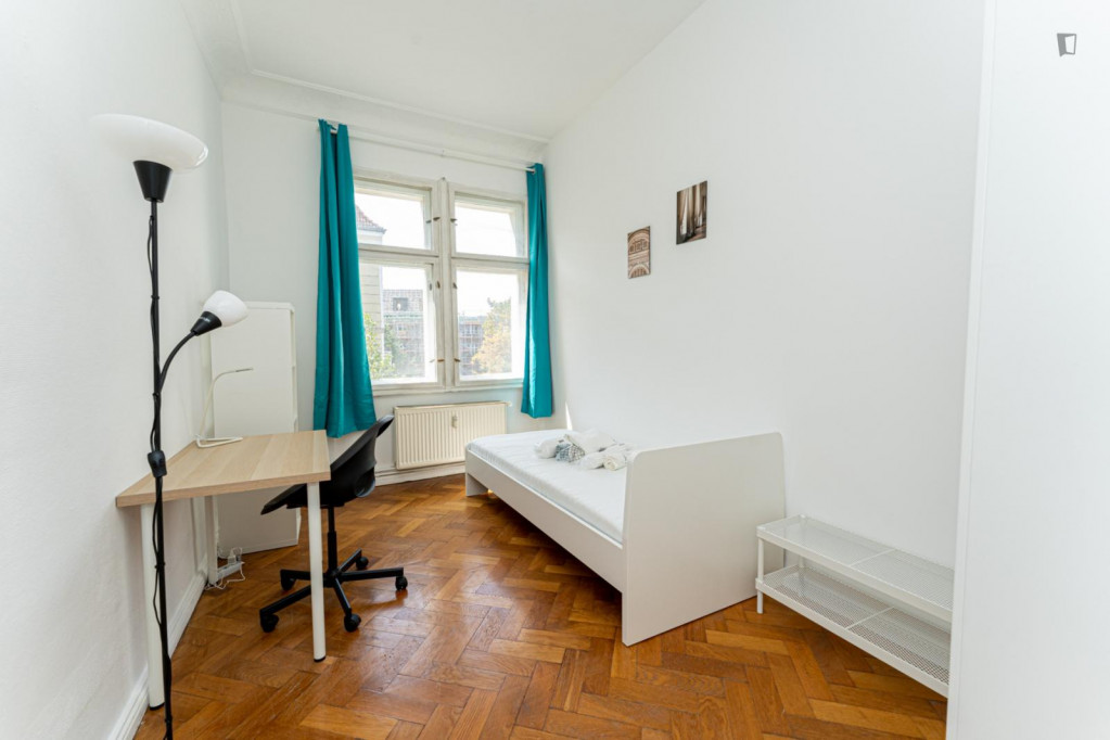 Bright single bedroom in the Friedrichshain district - Berlin - chambre - ImmoJeune