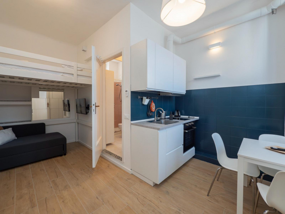Homely studio close to Milano Lambrate train station - Milan - chambre - ImmoJeune