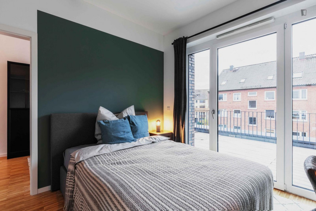 Single bedroom in a 4 bedroom apartment in Hamburg - Hamburg - chambre - ImmoJeune