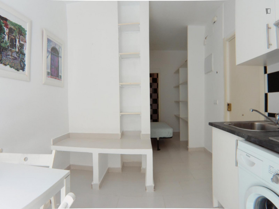 Neat studio in Puerta del Ángel area - Madrid - chambre - ImmoJeune