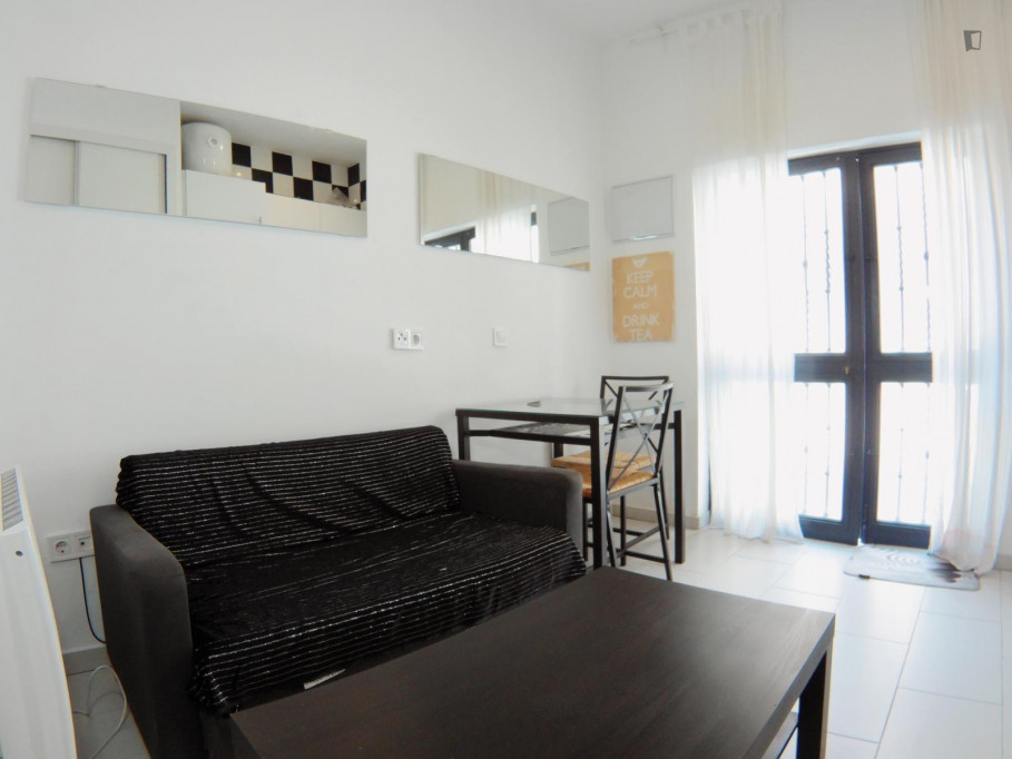 Attractive studio not far from Plaza Elíptica metro station - Madrid - chambre - ImmoJeune