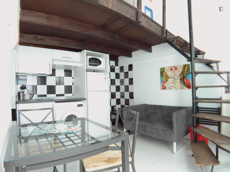 Smart studio in the Valdeacederas area - Madrid - chambre - ImmoJeune