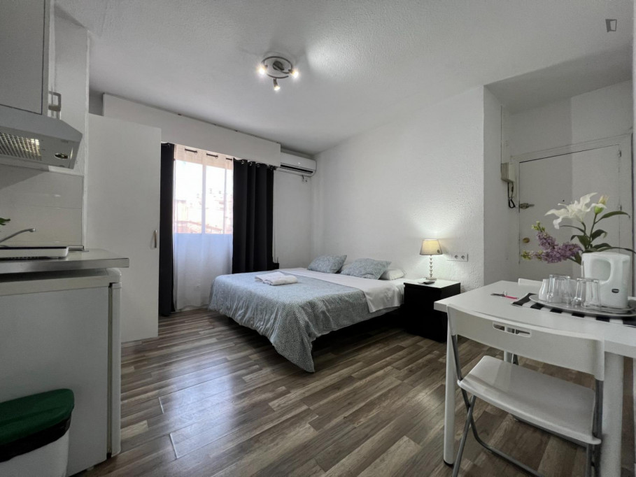 Inviting studio next to the Faculty of Law (ICADE) - Madrid - chambre - ImmoJeune