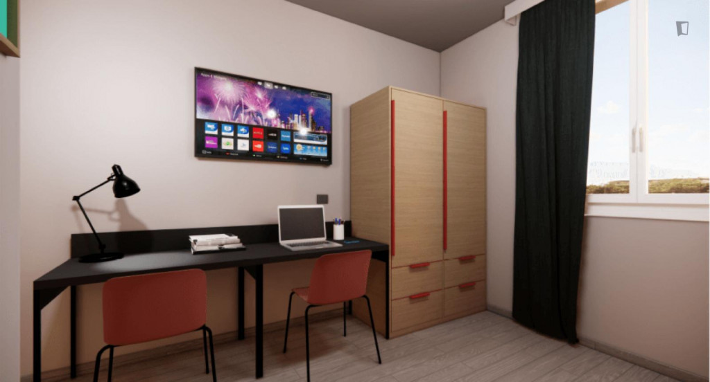 Bed in a studio close to Le Barche mall - Venice - chambre - ImmoJeune