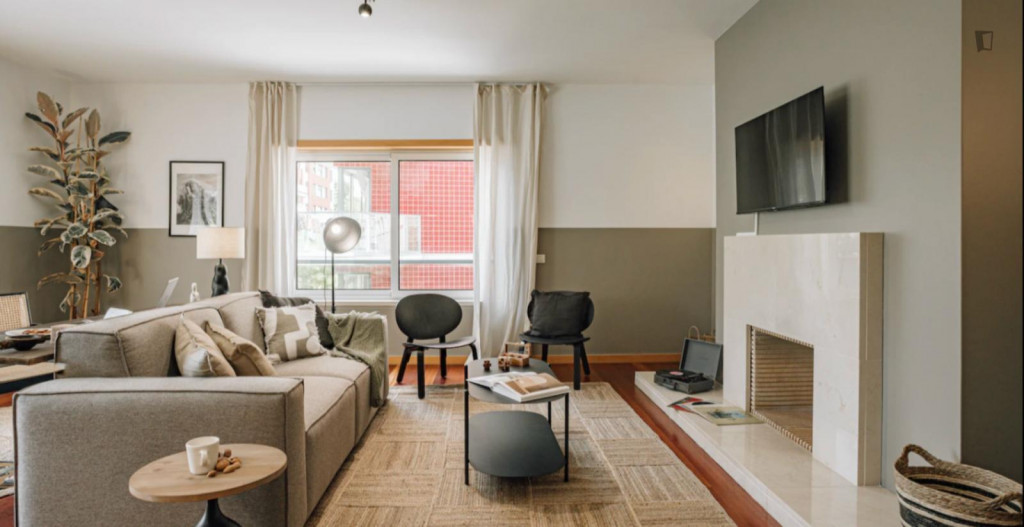 Excellent 3-bedroom apartment in the vibrant neighbourhood of Parque das Nações - Lisbonne - chambre - ImmoJeune