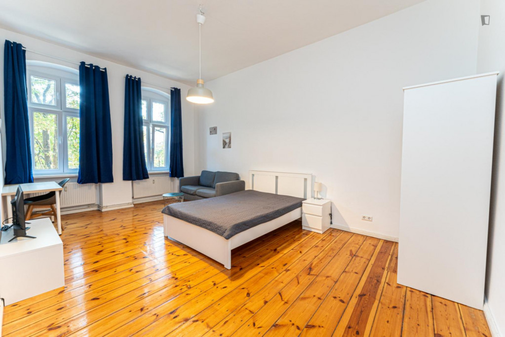 Appealing and welcoming 1-bedroom flat in Pankow - Berlin - chambre - ImmoJeune
