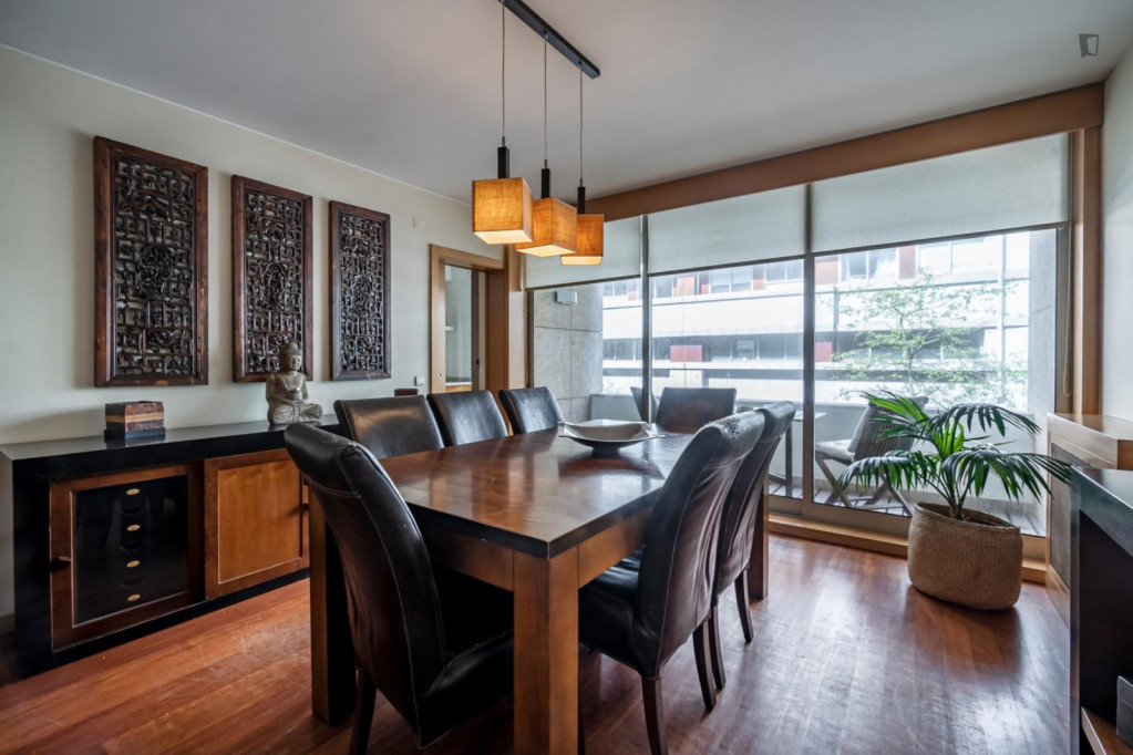 Lovely 2-bedroom apartment with balcony near Praia de Matosinhos - Matosinhos - chambre - ImmoJeune