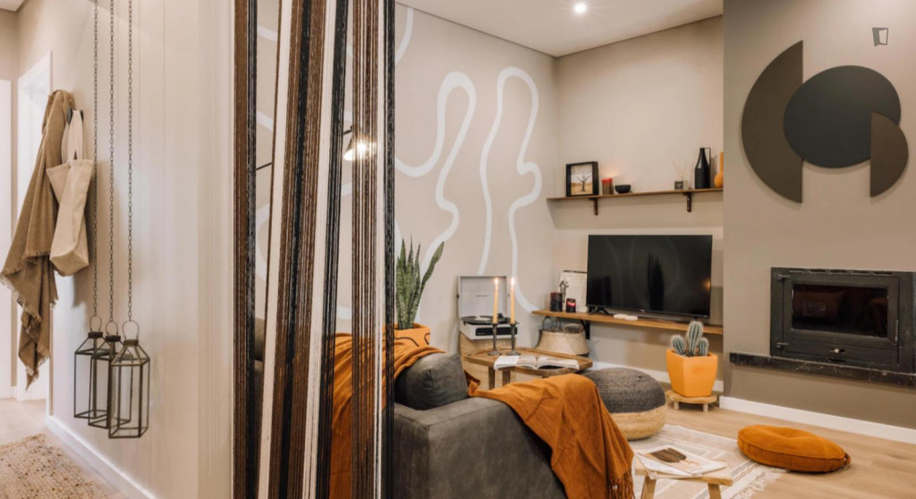 Delightful 2-bedroom flat in São Bento - Lisbonne - chambre - ImmoJeune
