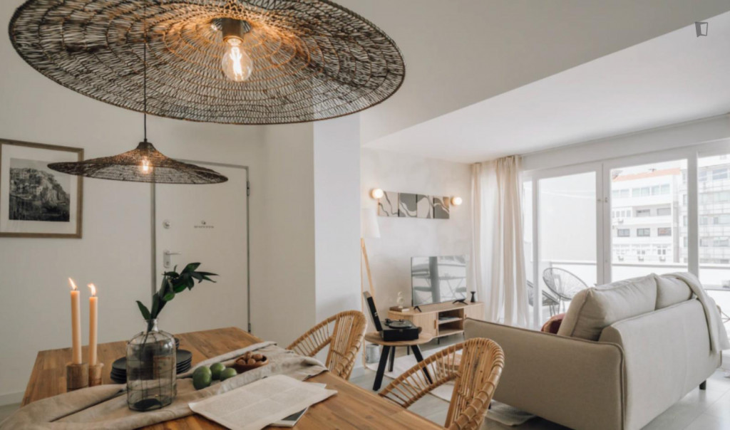 Magnificent 3-bedroom flat near the Picoas metro - Lisbonne - chambre - ImmoJeune