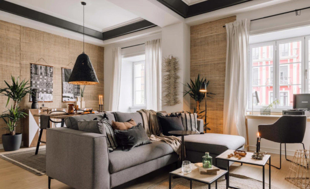 Attractive 2-bedroom flat next to Parque Eduardo VII - Lisbonne - chambre - ImmoJeune
