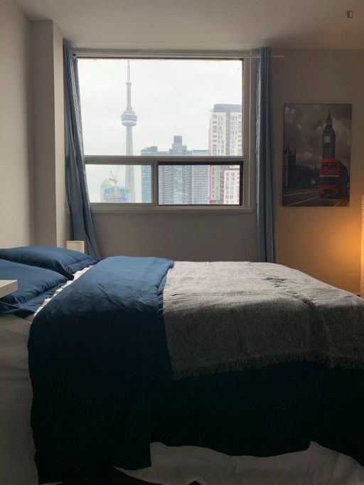 Neat double bedroom near the Art Gallery of Ontario - Toronto - chambre - ImmoJeune