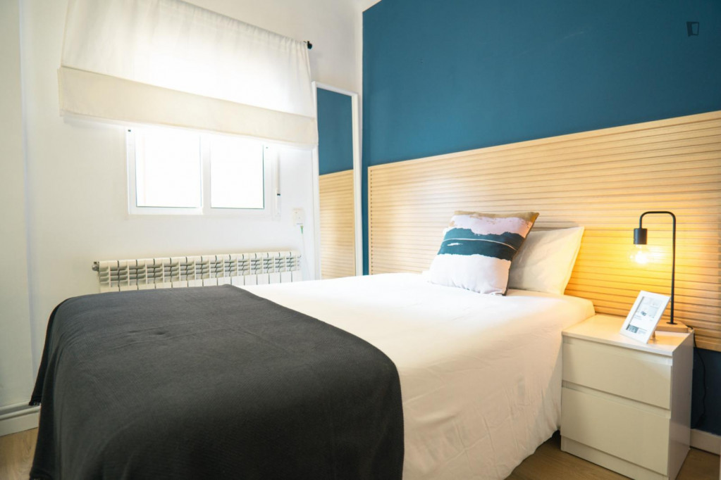 Cosy single bedroom in Guindalera   - Madrid - chambre - ImmoJeune