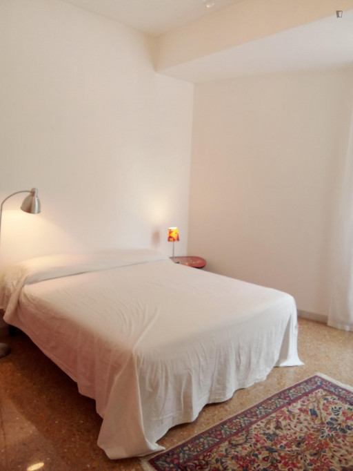 SUNNY QUIET LARGE double bedroom, comfortable double sofa bed,VATICAN AURELIO - Rome - chambre - ImmoJeune