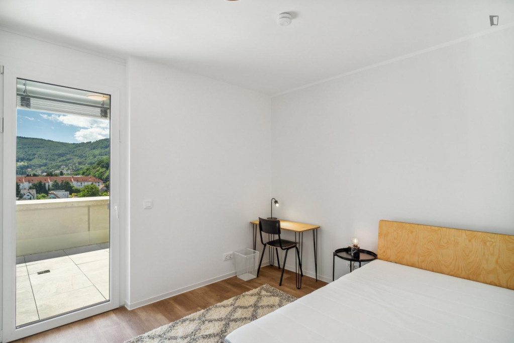 Single bedroom with terrace in vibrant Lend neighbourhood