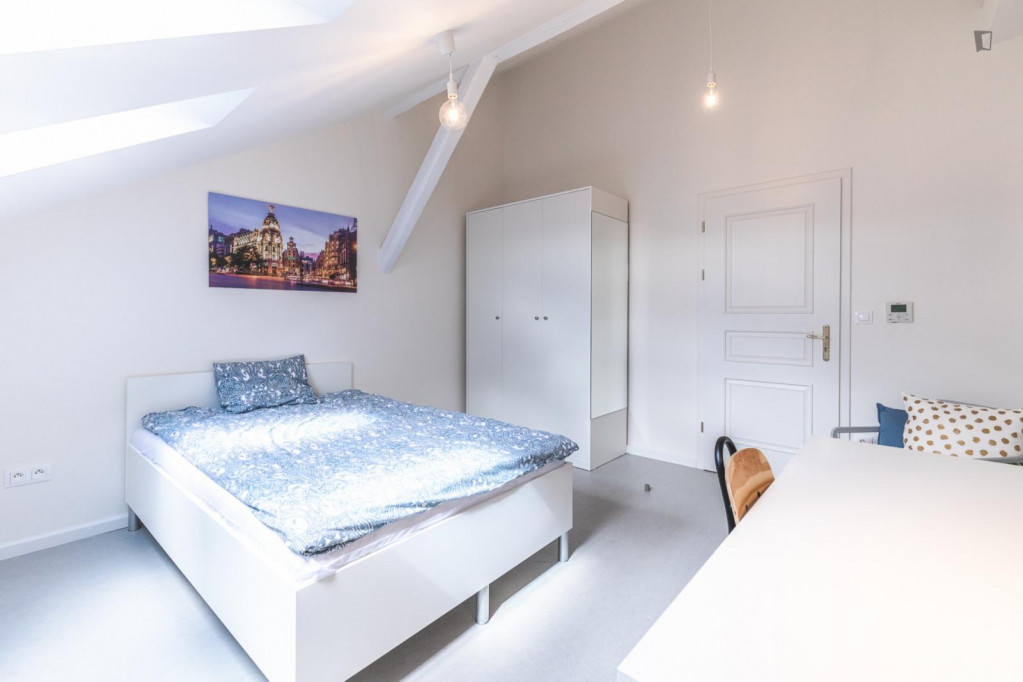 Nice single bedroom in proximity to Smíchov Lock - Prague - chambre - ImmoJeune