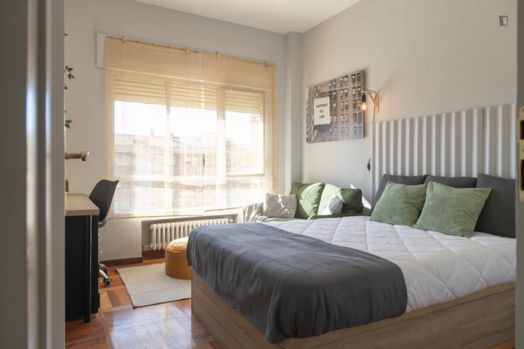 Very cosy double bedroom close to Pacífico metro station - Madrid - chambre - ImmoJeune