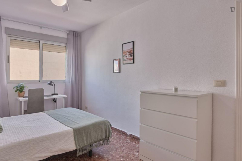Double bedroom in a student flat, in Benimaclet - Valence - chambre - ImmoJeune