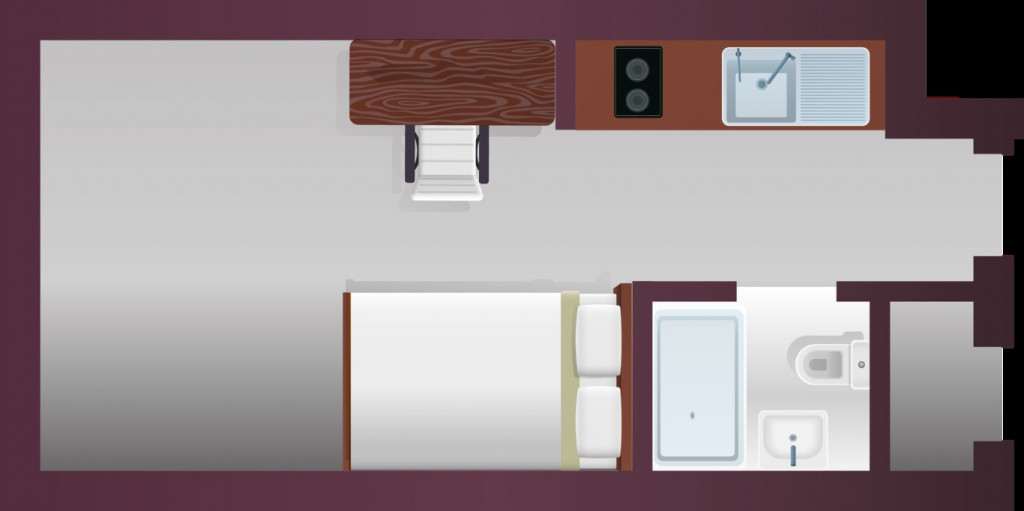 Straits Village - Nottingham - chambre - ImmoJeune