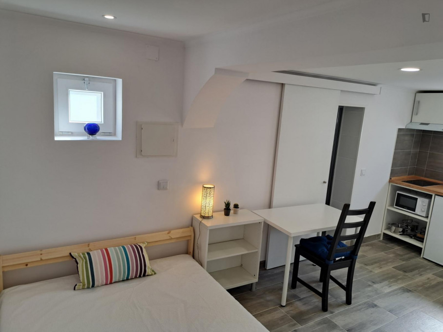 Great studio next to Encarnação metro station