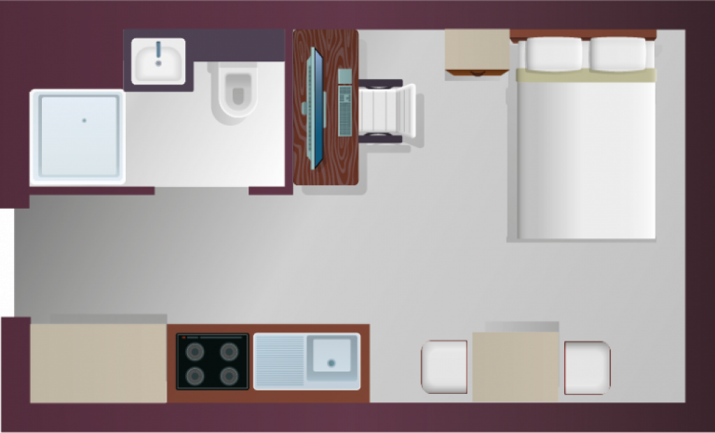 Miura Nottingham - Nottingham - chambre - ImmoJeune