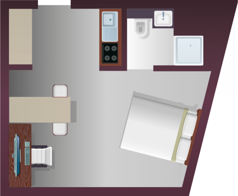 Miura Nottingham - Nottingham - chambre - ImmoJeune