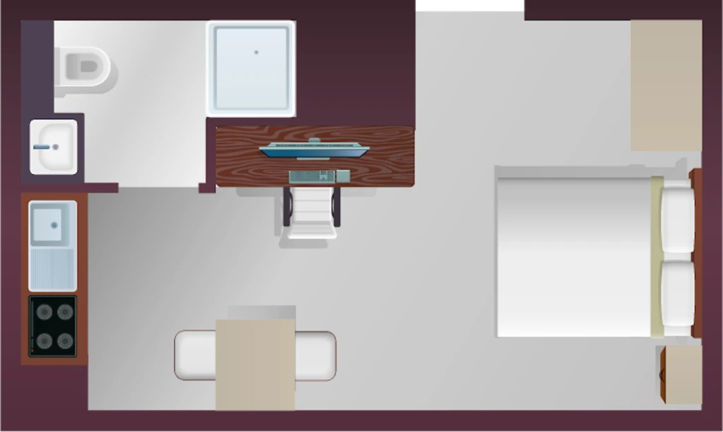 Miura Nottingham - Nottingham - chambre - ImmoJeune