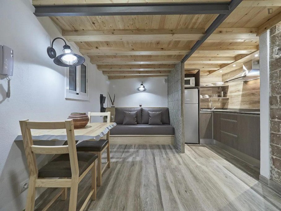 Charismatic 1-bedroom apartment near Parc de la Ciutadella - Barcelone - chambre - ImmoJeune