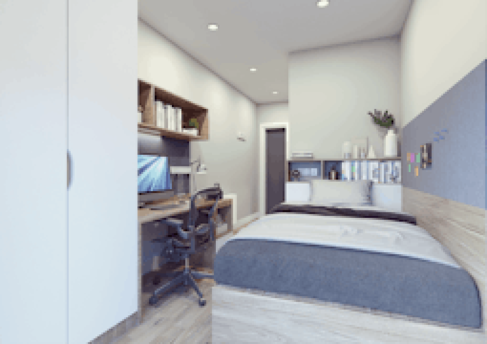 Nelson Place Roost - Belfast - chambre - ImmoJeune