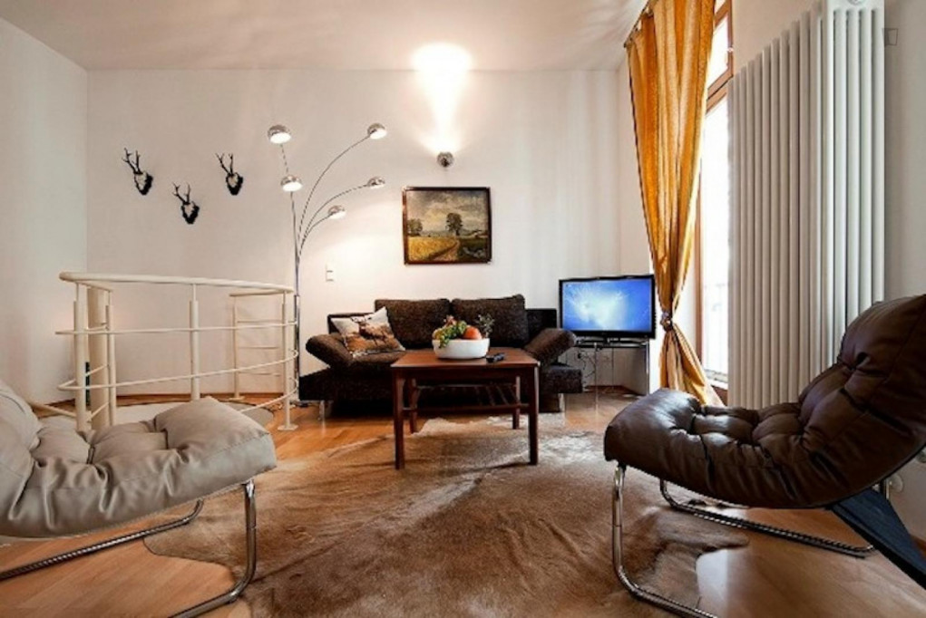 Large 2-bedroom duplex in Prenzlauer Berg - Berlin - chambre - ImmoJeune