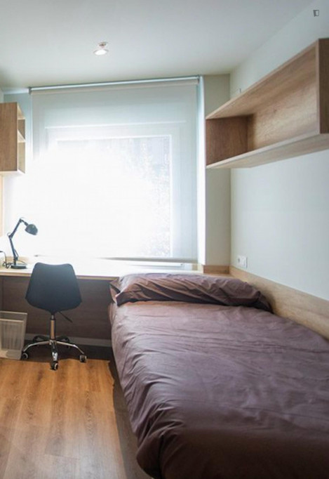 Comfy single ensuite bedroom close to Europa Park - Bilbao - chambre - ImmoJeune