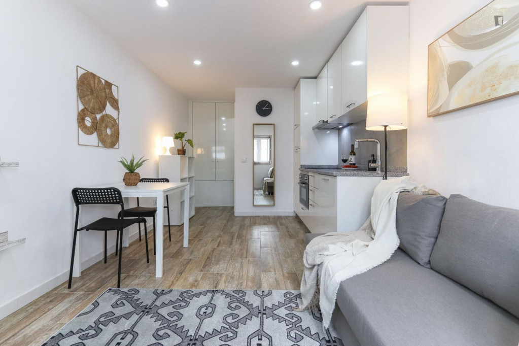 Bright studio close to Jardim do Largo da Ajuda