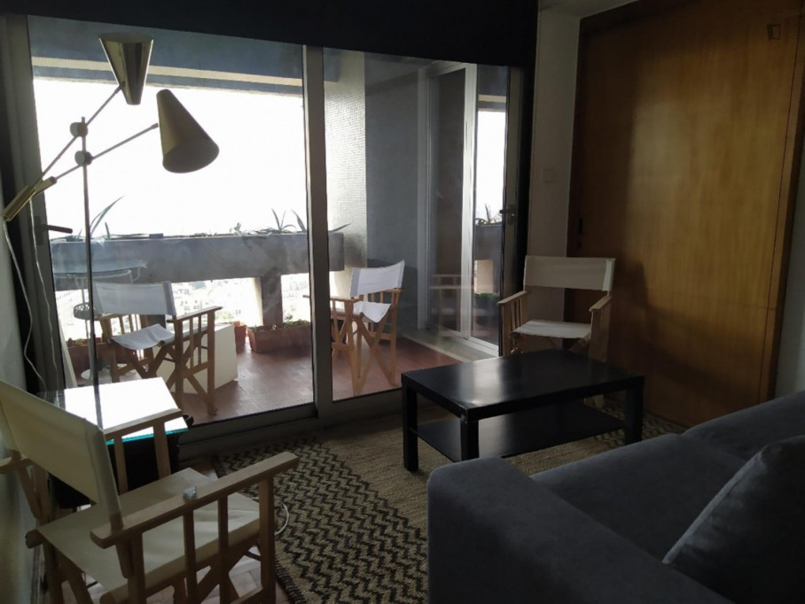Amazing single room with balcony and an excellent view