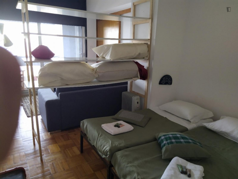 Amazing single room with balcony and an excellent view