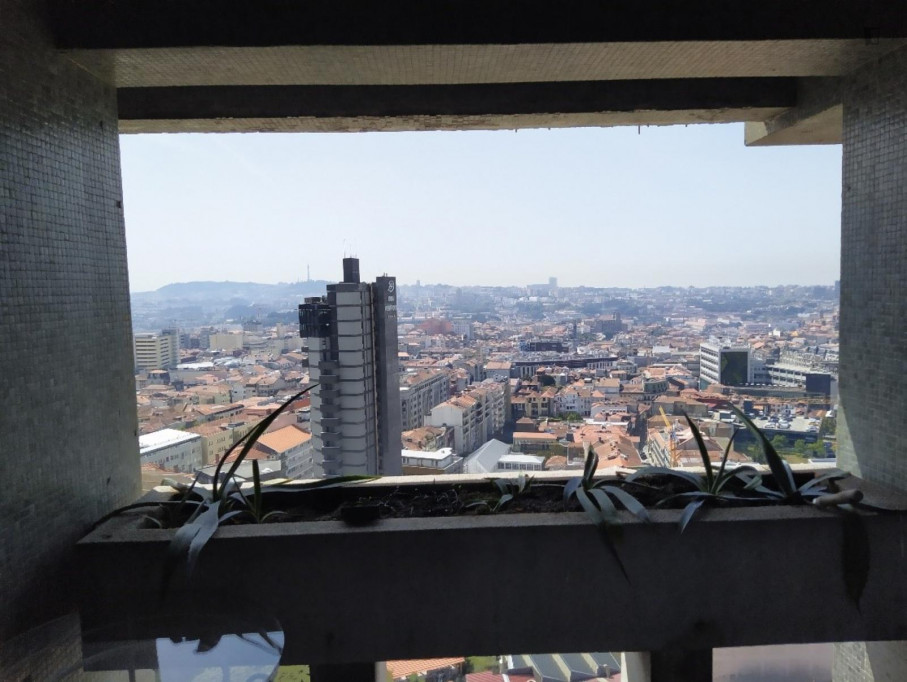 Amazing single room with balcony and an excellent view
