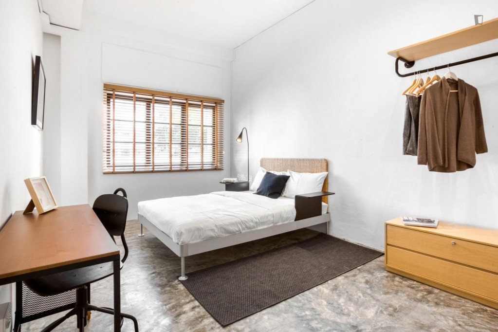 Beautiful double bedroom near Outram Park metro station - Singapore - chambre - ImmoJeune