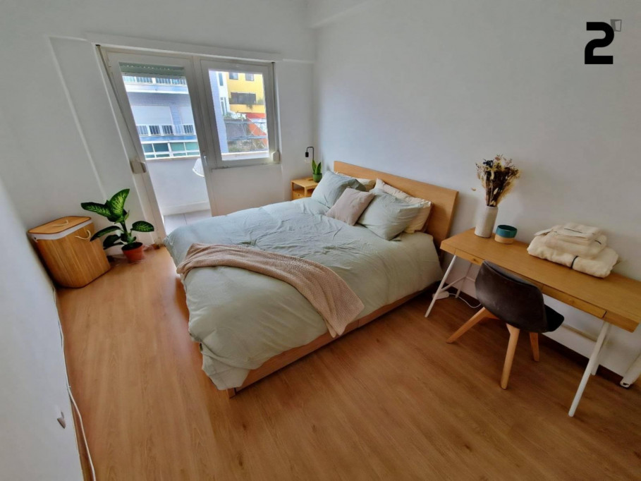Cozy Room in Shared Apartment  Lisbon Graça  Digital Nomad  Student Friendly - Lisbonne - chambre - ImmoJeune