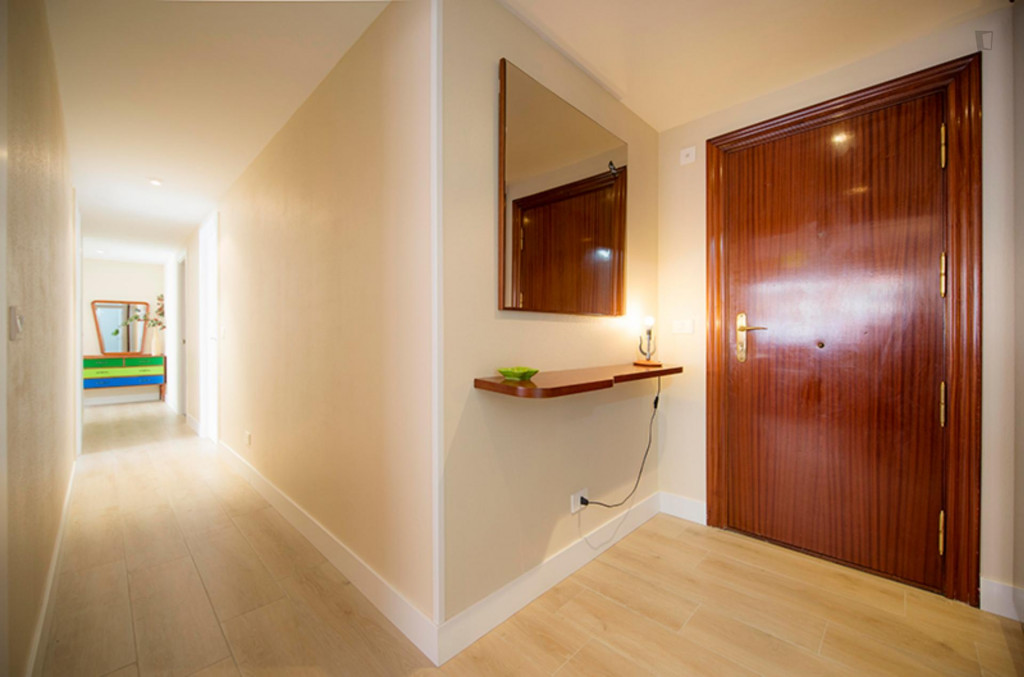 Cute single bedroom in a 3 bedroom apartment close to Europa parkea