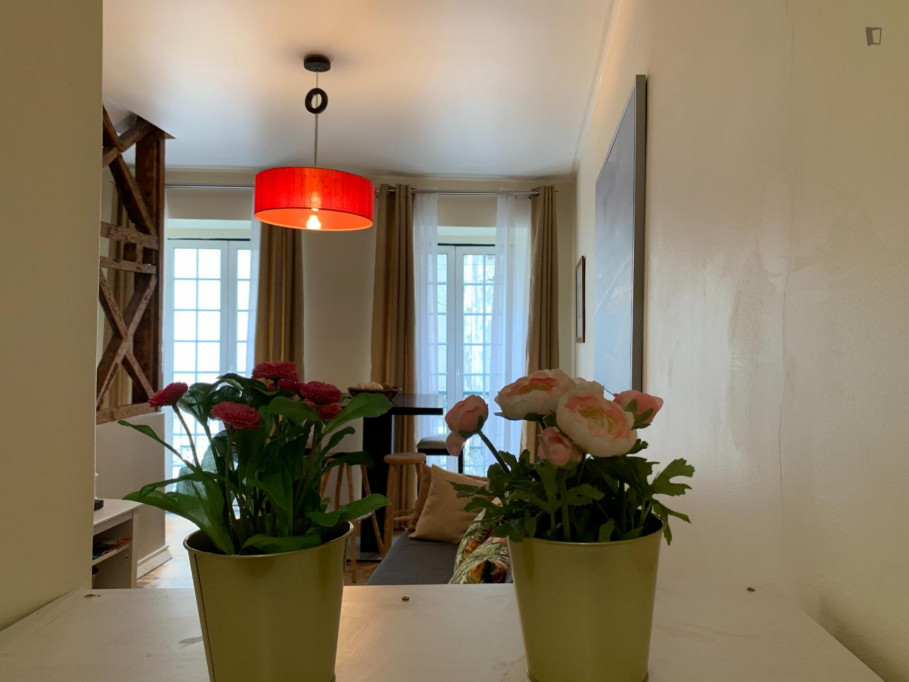 Charming flat with a small patio 