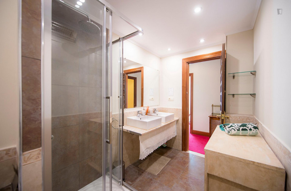 Enchanting double bedroom in the central Abando district
