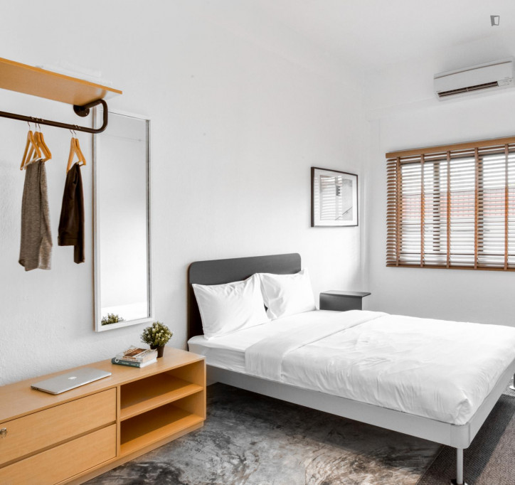 Appealing double bedroom in the Tiong Bahru neighbourhood - Singapore - chambre - ImmoJeune