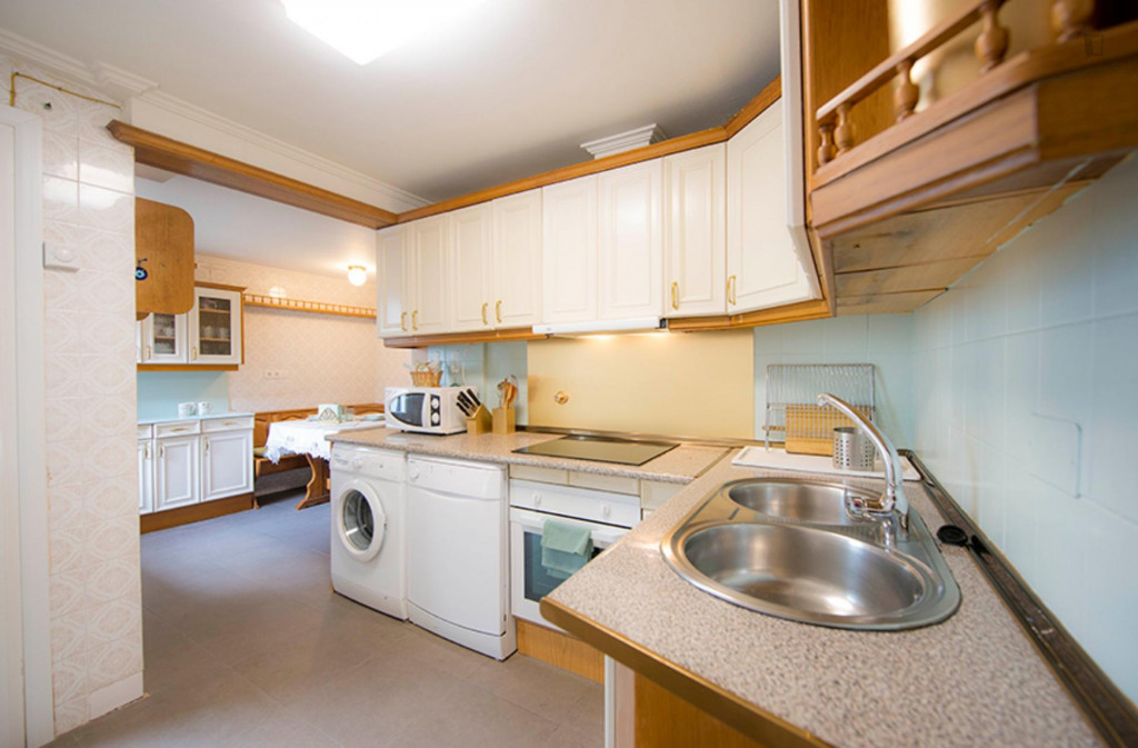 Appealing double bedroom in a student flat, in the centre of Bilbao