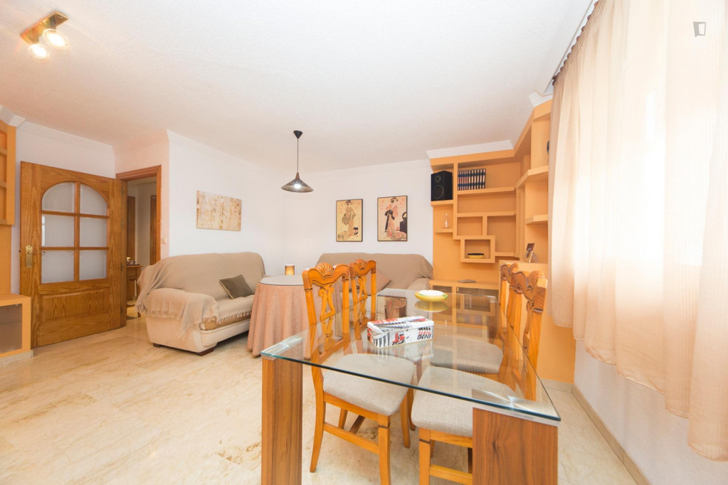 Lovely double ensuite bedroom in a 4-bedroom apartment near Parroquia San Francisco Javier