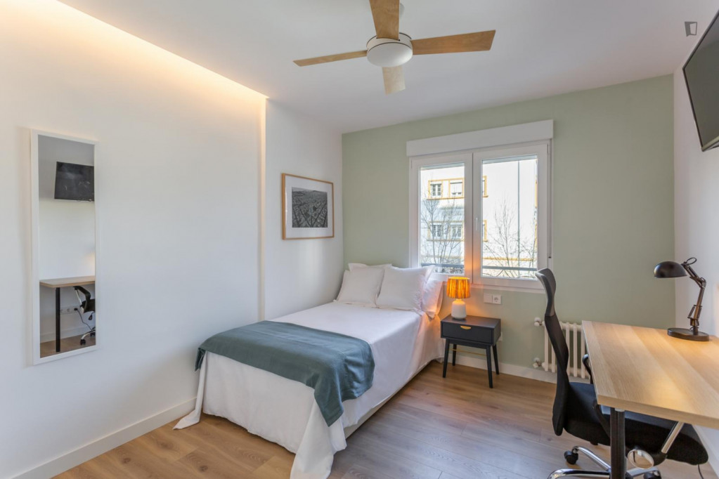 Very cool double bedroom in Azpilagaña - Pamplona - chambre - ImmoJeune