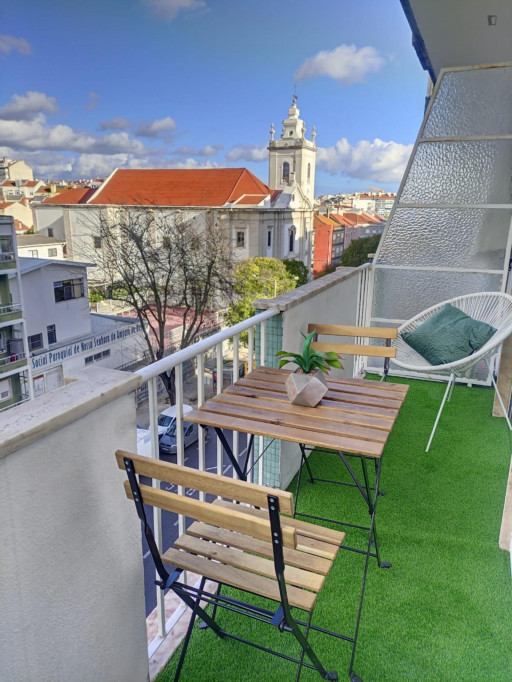 Welcoming 2-bedroom apartment in Benfica - Lisbonne - chambre - ImmoJeune