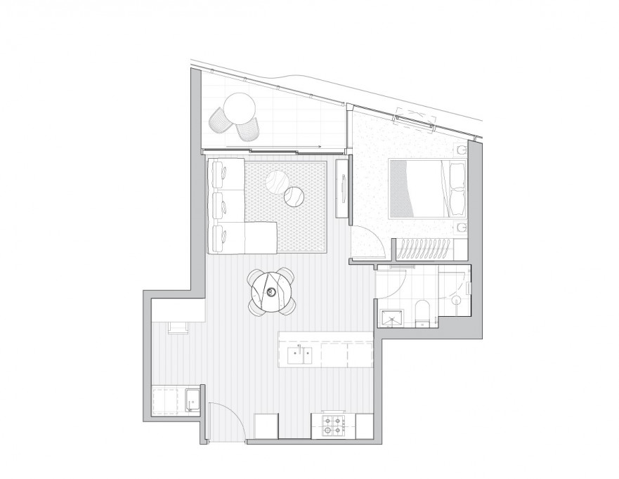 Realm Kangaroo Point - Brisbane - chambre - ImmoJeune