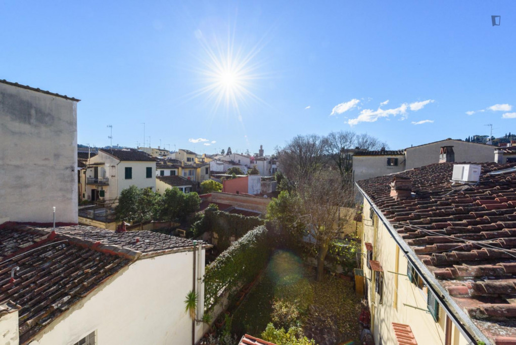 Terrace on the roofs