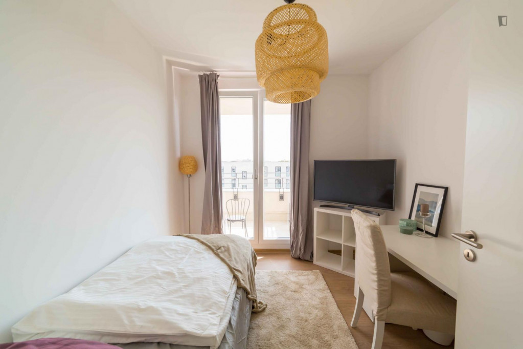 Single bedroom in a 4 bedroom apartment in Moabit - Berlin - chambre - ImmoJeune